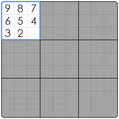 wood block 99 - sudoku puzzle